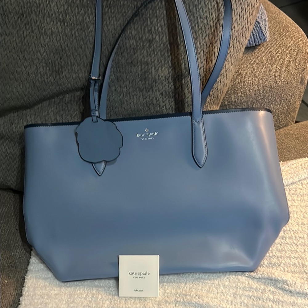 Kate Spade Blue Tote Bag